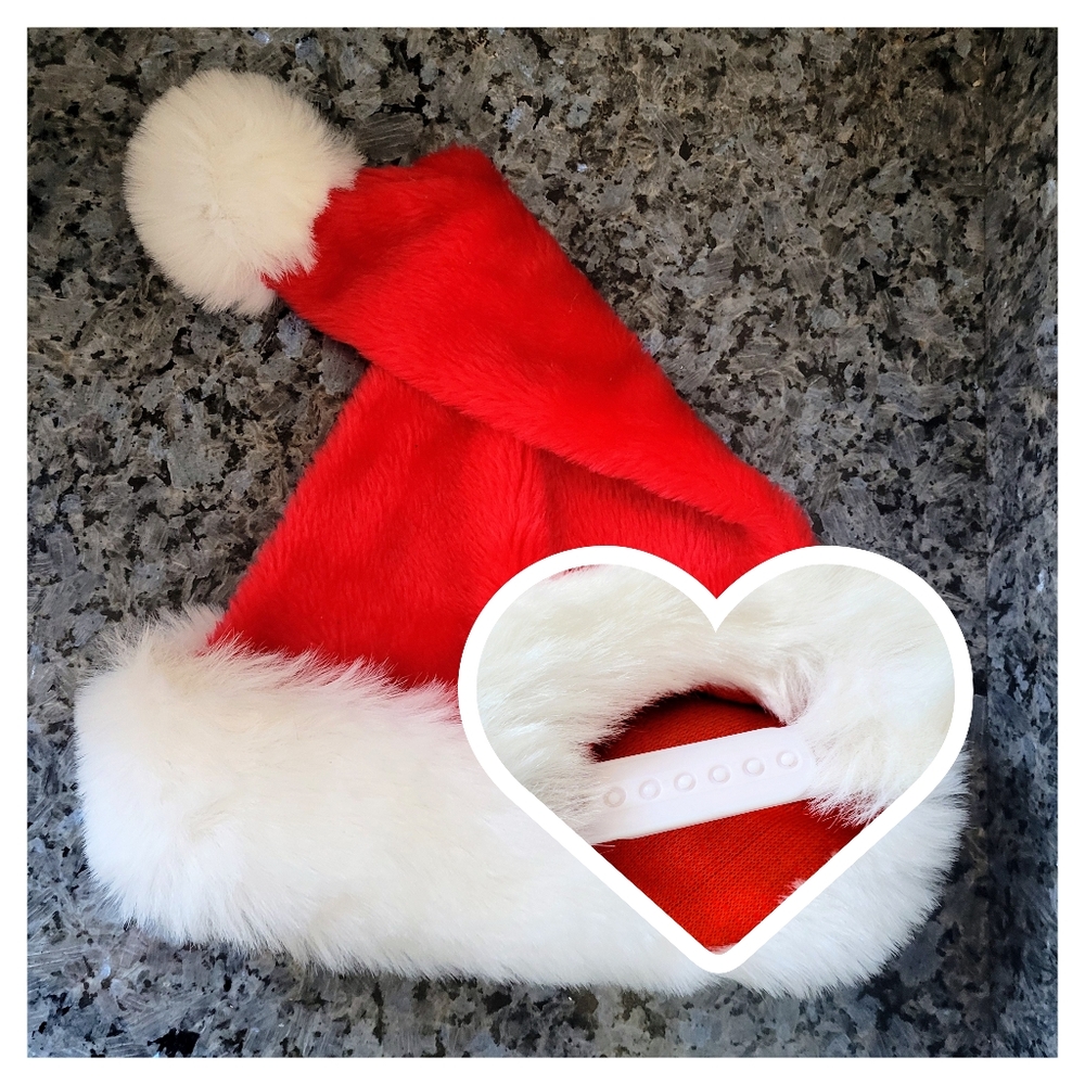 Vintage Dan Dee SnapBack Santa Hat Adjustable DanDee Collectors Choice
